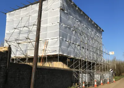Temporary Roof, Slipton, East Northants